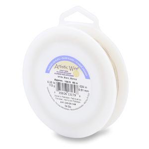 65615624249 Artistic Wire 24g 15yds White